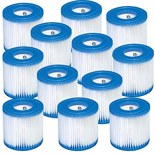 Intex 29007 - 6 cartucce filtranti per filtro piscine Quick Up