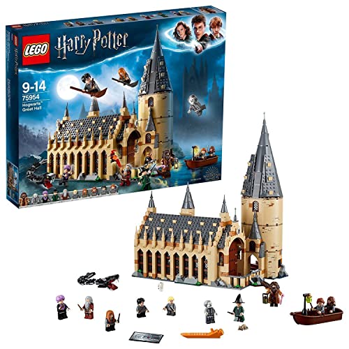 LEGO Harry Potter La Sala Grande di Hogwarts, Giocattolo e Idea Regalo per gli Amanti del Mondo...