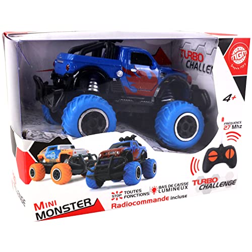 TURBO CHALLENGE - Mostro - Mini - 090182 - Auto Telecomandata - Modello Casuale - 1/43 - Batterie Non...