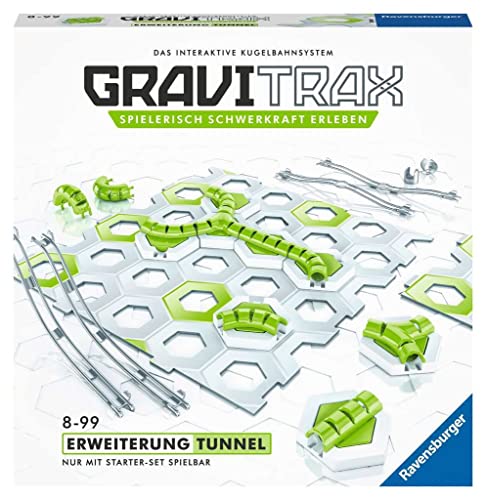 GraviTrax- Pista a Sfera – Tunnel di espansione, Multicolore, 27614