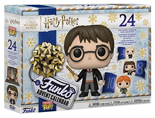 Funko Pop Calendario Dell'Avvento 2022: Harry Potter Con 24 Giorni Di Sorpresa Pocket Pop! Figurine...