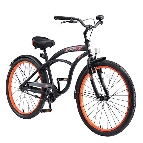 BIKESTAR Bicicletta Bambini 10-13 Anni Bici Bambino Bambina 24 Pollici Freno a Pattino e Freno a...