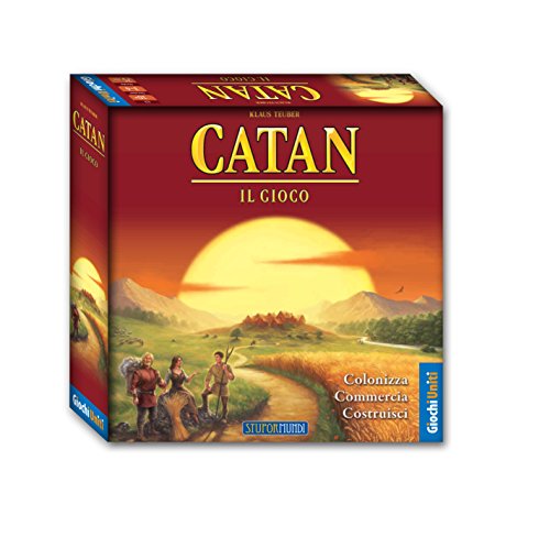 Giochi Uniti - Catan - Il Gioco, Gioco base, da Tavolo, GU445 [nuova versione]
