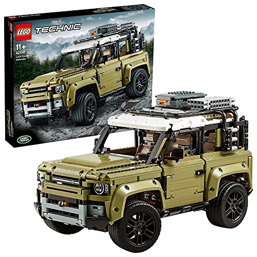LEGO Technic Land Rover Defender, Set Costruzioni del Fuoristrada 4x4, Kit di Modellismo da Collezione,...
