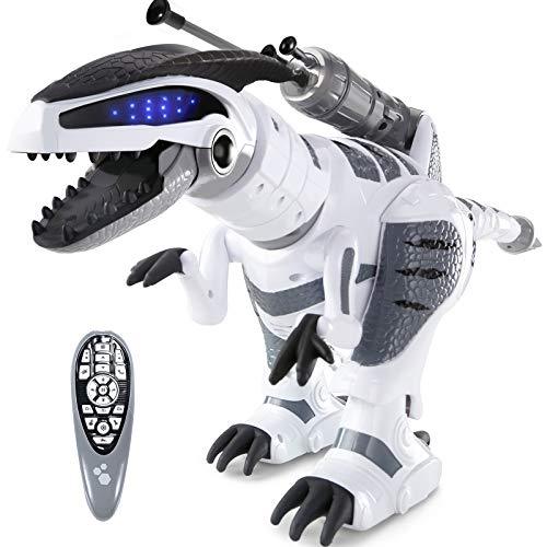 ANTAPRCIS Robot Giocattolo per Bambini, RC Dinosauro con Controllo dei Gesti, Programmabile Intelligente...