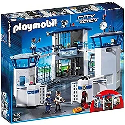 Playmobil City Action 6872 Police Command Center with Prison, For Children Ages 5+