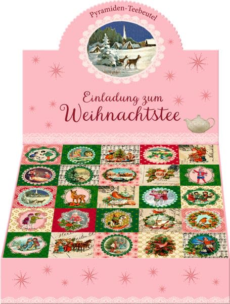 Teekalender - Einladung zum Weihnachtstee