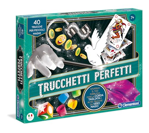 Clementoni- Trucchetti Perfetti Giochi da Tavolo, Multicolore, 11558