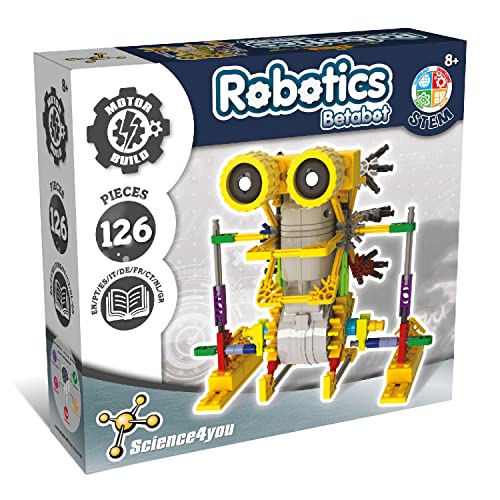Science4you Betabot Robot Interattivo per Bambini - Robot da Costruire per Bambini 8+ Anni con Questo...