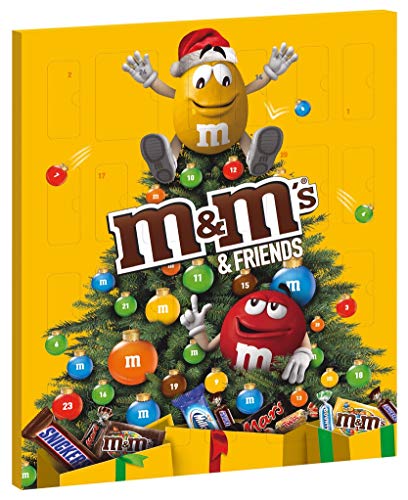 M&M’s & Friends di Calendario Dell' Avvento Assortimento Misto, 1 Confezione