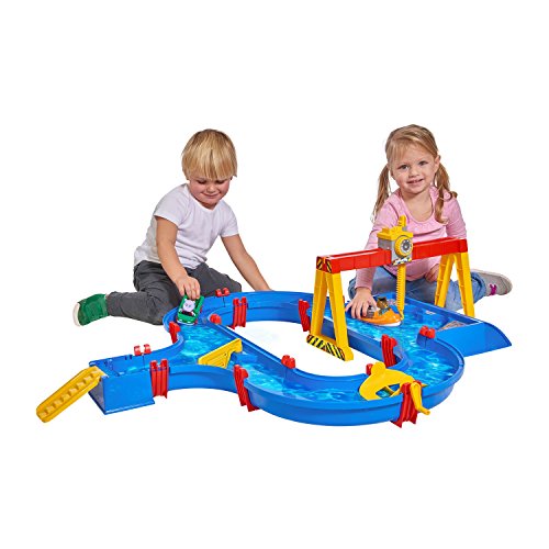 Smoby d'Eau-Port à Accessoires Orso Simba-Aquaplay-Circuito d'Acqua per Container + Accessori Porta,...