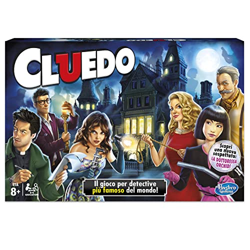 Hasbro Gaming - Cluedo, Gioco in Scatola, 8 anni to 99 anni