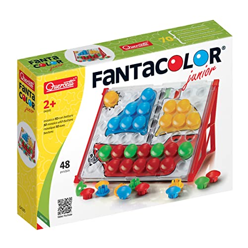 Quercetti - 4195 Fantacolor Junior Basic Giocattolo per bambini 2+