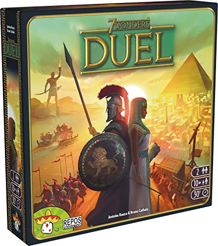 Asmodee - 7 Wonders Duel - Gioco da Tavolo di Strategia per 2 Giocatori, 10+ Anni, Edizione in Italiano