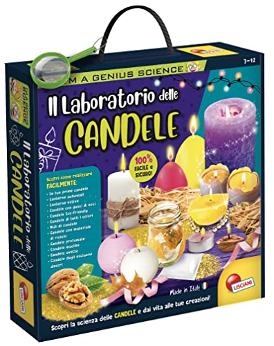 Liscianigiochi, I'm a Genius Laboratorio delle Candele, Gioco per Bambini 6 Anni+, Single, Multicolore,...
