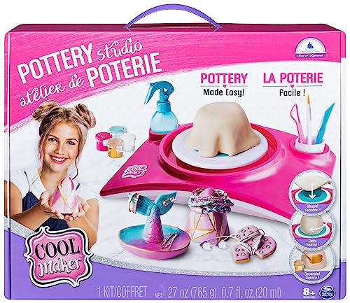 Cool Maker Studio di Ceramica, Set Gioco Ceramica per Bambini, 6+ Anni