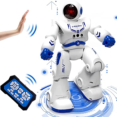 Robot Giocattolo per Bambini 3 4 5 6 7 8 9 10 Anni Robot Intelligente Telecomandati Gesture Sensing RC...