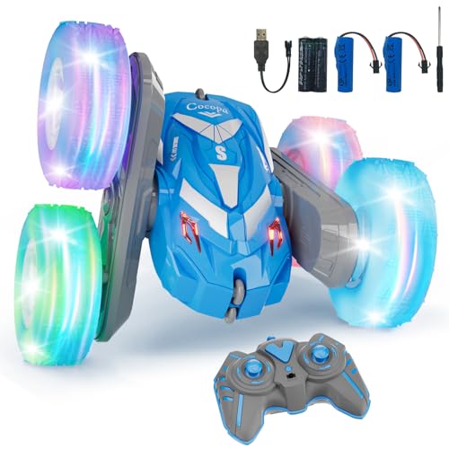 Cocopa Macchina Telecomandata per Bambini con Luce, Giochi Bambini 4 5 6 7 8 9 Anni, Regalo Bambino 3-12...