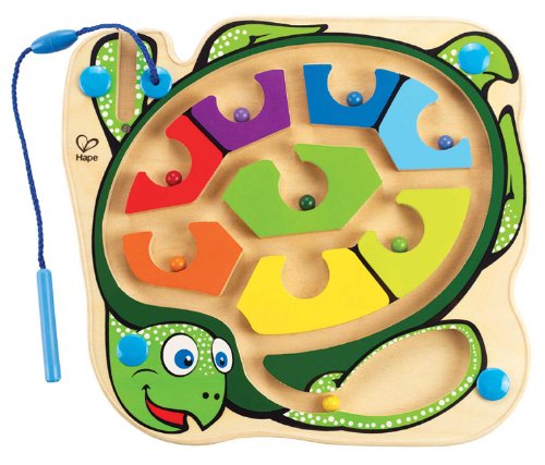 Hape Labirinto Magnetico Tartaruga, Giocattolo, Multicolore, E1705