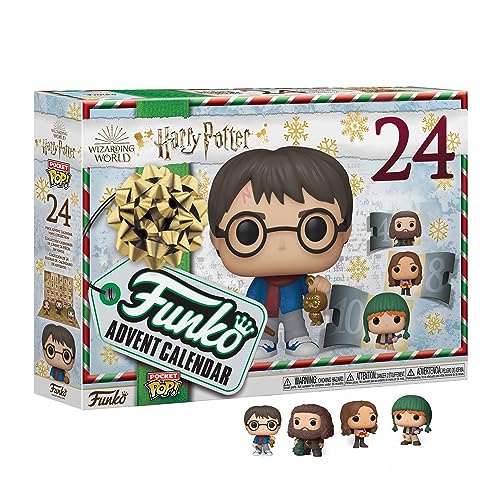 Funko Advent Calendar: Harry Potter - Severus Snape - Severus Piton- 24 Giorni di Sorprese - Mini Figura...