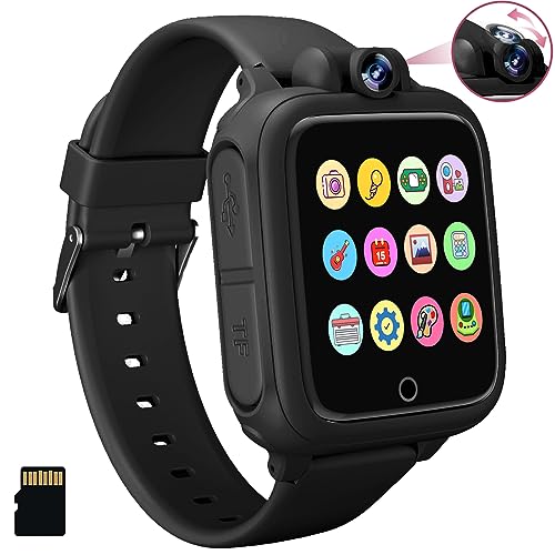 Smartwatch per Bambino, Orologio Bambino, 26 Giochi, Contapassi, Calorico, Fotocamera, Musicale, Torcia,...