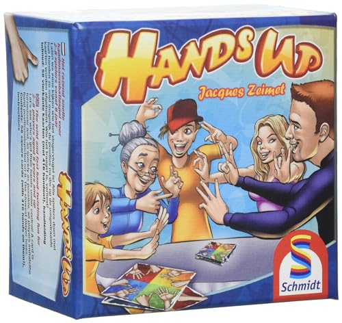 Schmidt Hands Up Scatola Da Gioco Divertente, Multicolore, ‎10.1 X 6.8 X 10.1 Cm