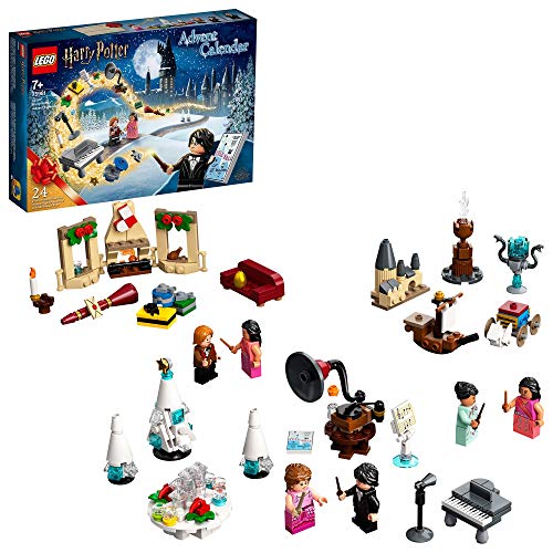 LEGO Harry Potter Calendario dell'Avvento 2020, Mini Set di Costruzioni Natalizie, Scena del Ballo di...