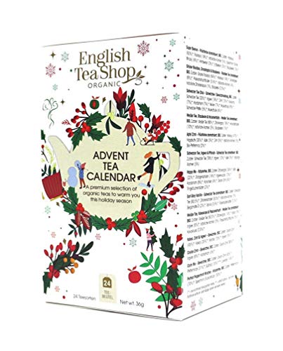 English Tea Shop Calendario dell'Avvento con Tè & Tisane | Tisane del Natale Assortite ai Sapori Festivi...
