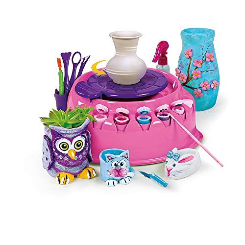 Clementoni - 15189 - Crea Idea - Laboratorio di Ceramica - Made in Italy - gioco creativo vasaio, tornio...