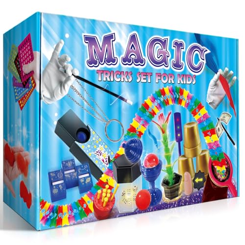 Heyzeibo Giochi di Magia - Kit Magico Upgarde con Bacchetta Magica, Borsa per Trucchi Magici, e Altri...