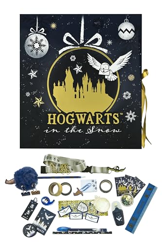 Undercover - Calendario dell'Avvento Harry Potter - Scatola pieghevole con fiocco - 24 sorprese creative...