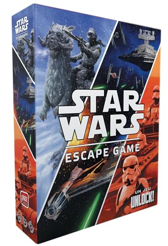Asmodee , Unlock! Star Wars The Escape Game , Board Game , Ages 10+ , 1-6 Players , 60 Minute Playing...