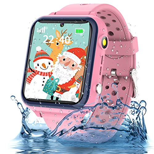 Smooce Smartwatch Bambini,Impermeabile Orologio Telefono Smartwatch Bambini con Musica MP3, Chiamata...