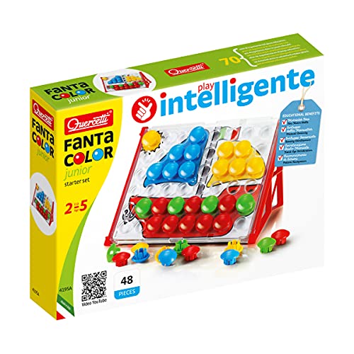 Quercetti - 4195 Fantacolor Junior Basic Giocattolo per bambini 2+