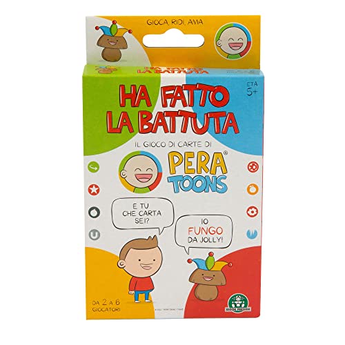 Giochi Preziosi Pera Toons Gioco di Carte per Bambini, Divertente Gioco per Tutta la Famiglia, con...