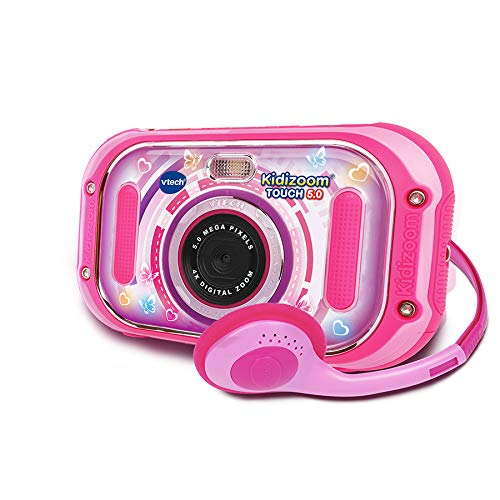 Vtech KidiZoom Print Cam rosa - Fotocamera istantanea per bambini con funzione di stampa, selfie e video, effetti, giochi e altro ancora, per bambini dai 4 ai 12 anni