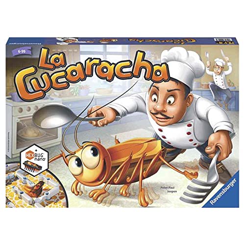Ravensburger - La Cucaracha, Gioco da Tavolo per Tutta la Famiglia, 2-4 Giocatori, Idea Regalo per...