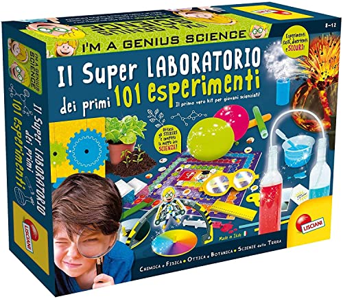 Liscianigiochi Super Laboratorio Dei Primi 101 Esperimenti, Multicolore, 69330