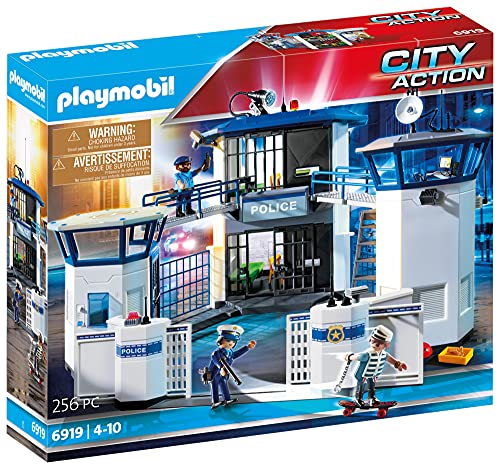 Playmobil Prigione e Stazione di Polizia, Figurine, Colore Multicolore, 6919