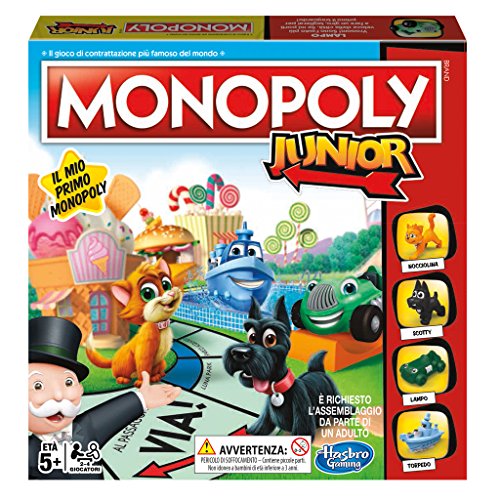 Hasbro Gaming- Monopoly Junior, Versione 2018, A6984456